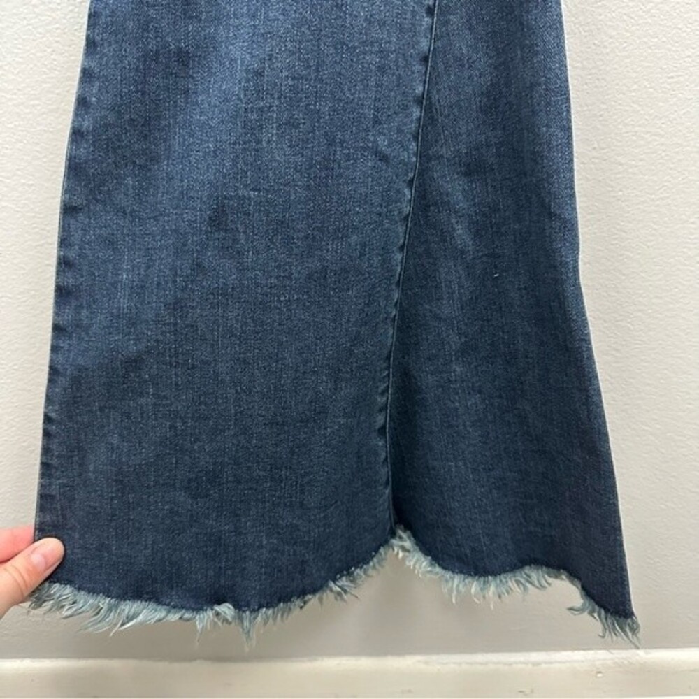 Mumu Blue For Show Me Your Mumu Berkeley Zip Up Bells Size 29 Coastal Chic - Picture 8 of 16